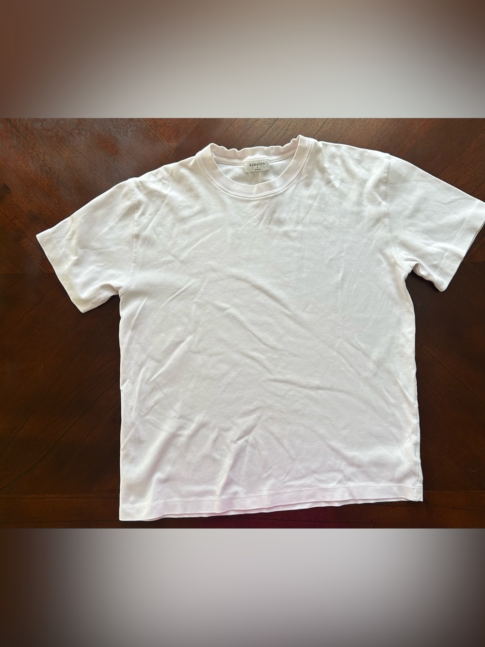 Babaton pink Short-Sleeve Button Down Style Tee size s